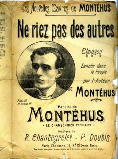 Ne riez pas des autres. Répertoire Montéhus, Paris Chansons Édition .